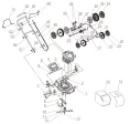 95557 | Benzin-Rasenmäher Eco Wheeler EW 410-144 R