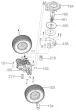 95544 | Benzin-Aufsitzmäher GAR 610-224 Automatik