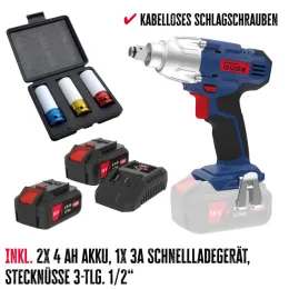 Akku Schlagschrauber Set