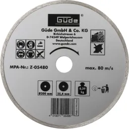 Diamantscheibe 200x25,4 mm