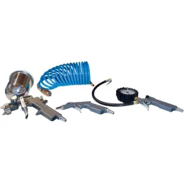 Druckluft-Set 4-tlg. Metall