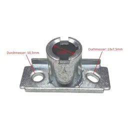 Messerflansch