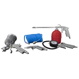 Druckluft-Set Metall 5-tlg.