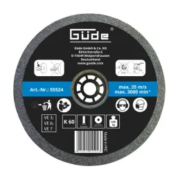 Schleifscheibe 125x16x20 mm K60