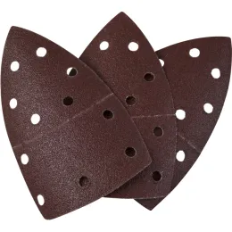 Delta-Klett-Schleifpapier-Set 102x62/93 mm 6-tlg.
